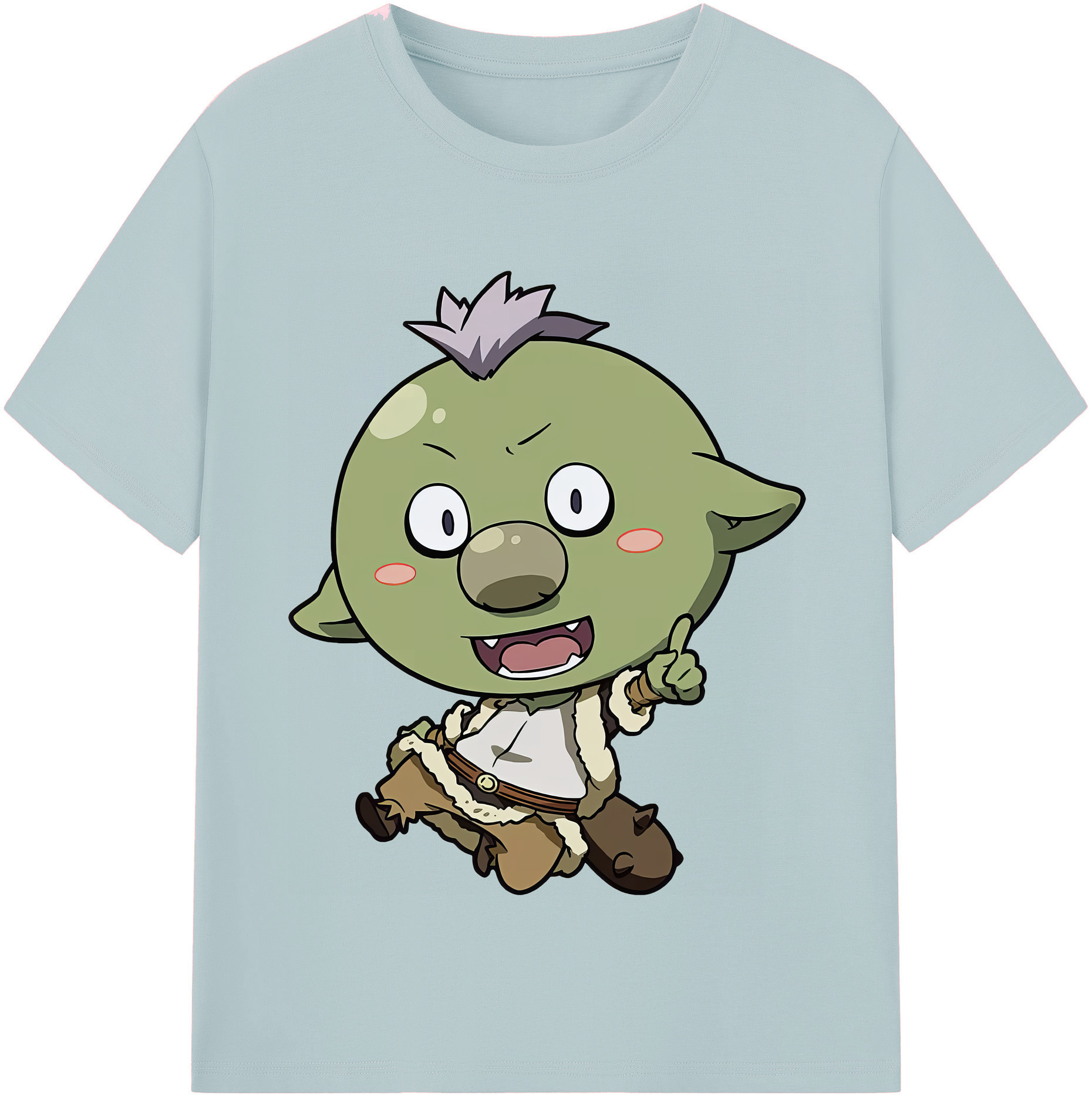 （画像用） 転スラ Regarding Reincarnated to Slime 綿100％半袖Tシャツ（フロントプリント）
